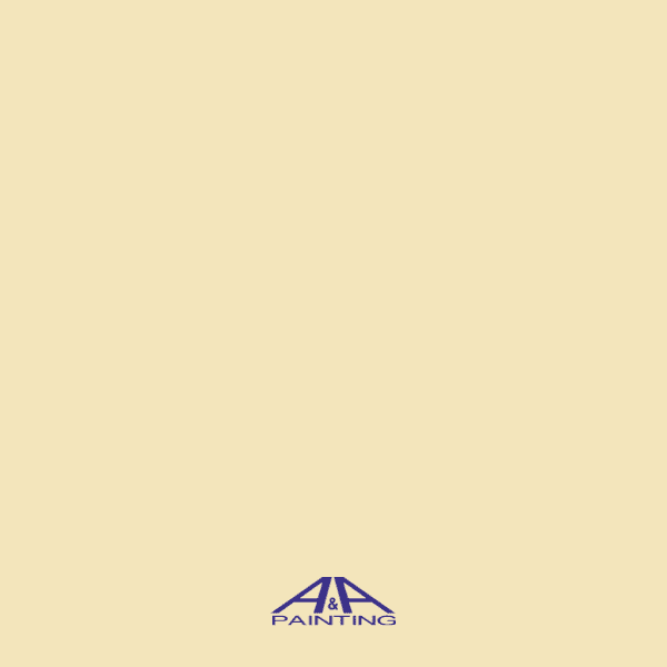 Weston Flax Paint Color Weston Flax soft cream-yellow paint color swatch with matte finish on neutral background
